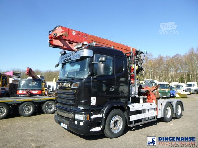 Dépanneuse Scania R 580 6x4 Euro 6 + Jonsered 2850 crane