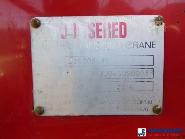 Автокран Scania R 580 6x4 Euro 6 + Jonsered 2850 crane