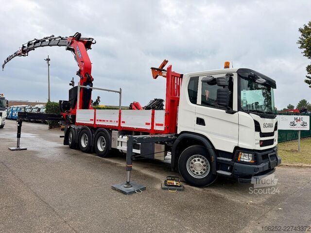 Dépanneuse Scania G 410 8x4 Tridem + CRANE EFFER 685/6S-JIB 6S + ...