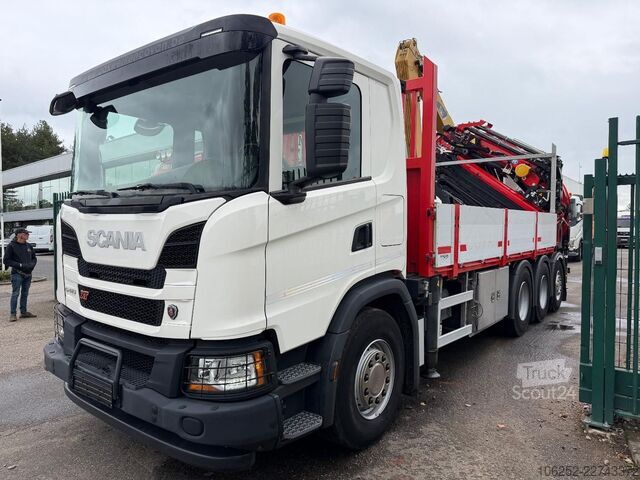 Kranbil Scania G 410 8x4 Tridem + 34m! CRANE EFFER 685/6S-JIB ...