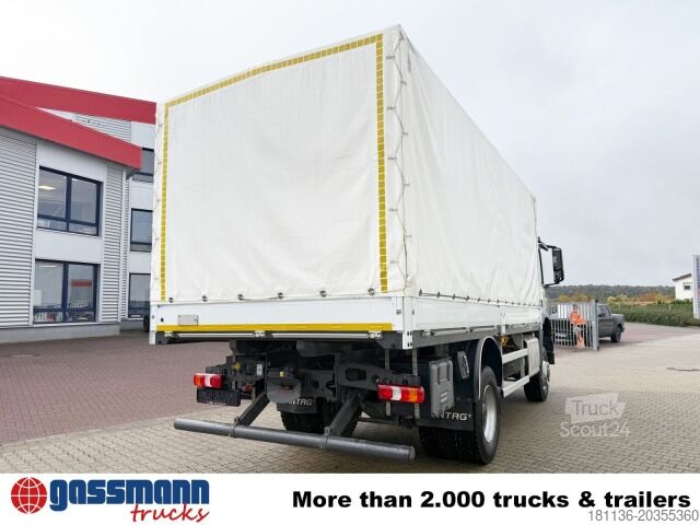 Ciężarówka z płaską platformą Mercedes-Benz Arocs 1827 A 4x4, Ex-Bundeswehr!