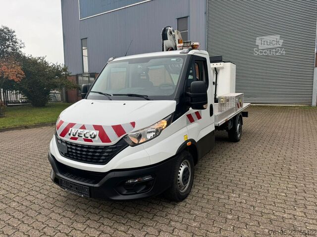 Lastebilmontert arbeidsplattform IVECO Daily 35S14 Hubarbeitsbühne Versalift 11,2 Meter