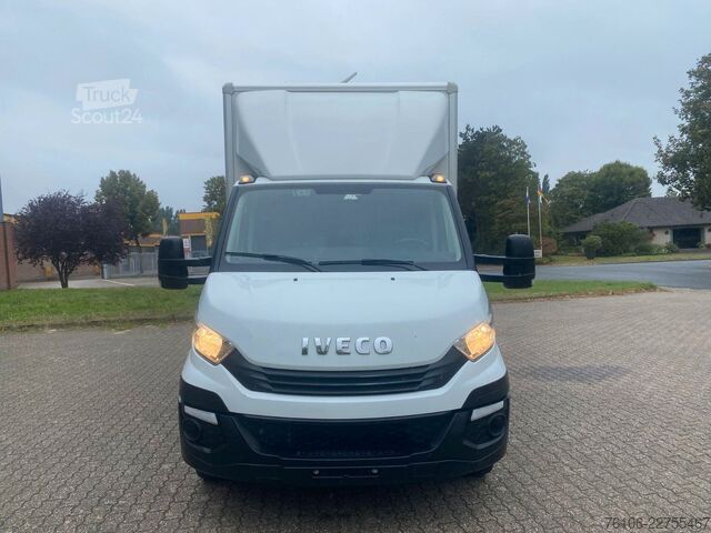 Кутиевиден ван IVECO Daily 35C14 Hi-Matic Koffer mit Ladebordwand