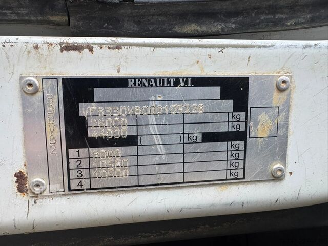 Koukkuvarsijärjestelmä Renault Kerax **370-CAMION FRANCAIS**