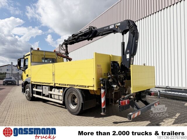 Trattore stradale standard Mercedes-Benz Antos 1832 L 4x2, Heckkran Hiab 111BS-3 HiDuo,