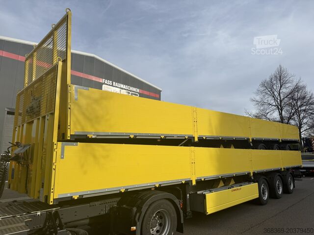 Напівпричіп з відкритою платформою Schwarzmüller RH 230 Plateau | hydr. zwangslenkenkt