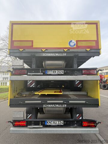 Напівпричіп з відкритою платформою Schwarzmüller RH 230 Plateau | hydr. zwangslenkenkt