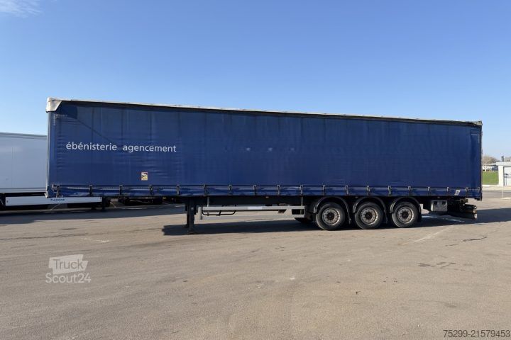 Semi-remorque bâchée  S34DAC3 Plane / Swiss-Vehicle