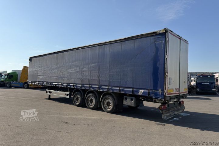 Semi-remorque bâchée  S34DAC3 Plane / Swiss-Vehicle