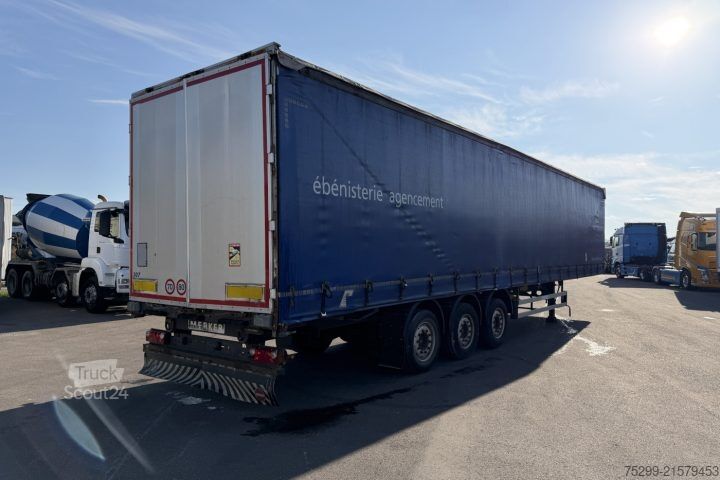 Semi-remorque bâchée  S34DAC3 Plane / Swiss-Vehicle