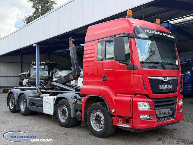 System med krogarm MAN TGX 35.500 8x2, Euro 6, Nieuwe motor bij 620000...
