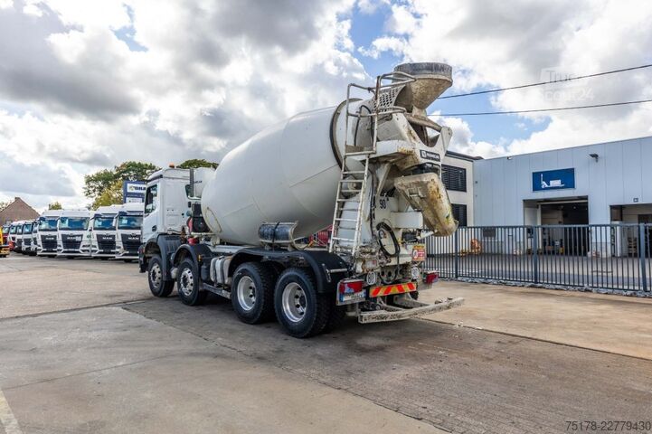 Blandare Mercedes-Benz AROCS 3240 BB + HARDOX 9m3