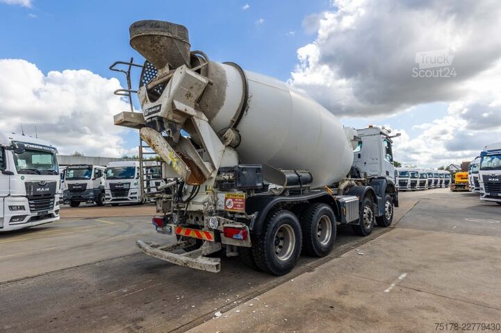 Blandare Mercedes-Benz AROCS 3240 BB + HARDOX 9m3