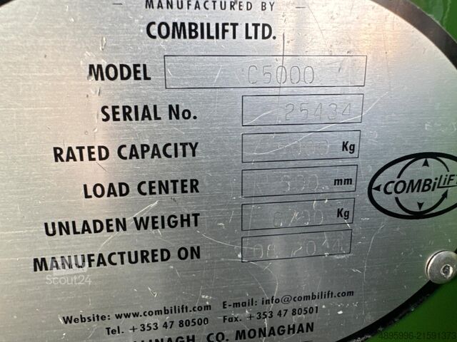 رافعة شوكية رباعية الاتجاهات Combilift C5000 / 5500 mm / free lift