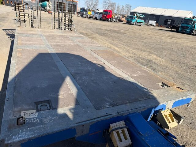 Low loader  ELBO PCS PRZYCZEPA TANDEMOWA Z NAJAZDAMI