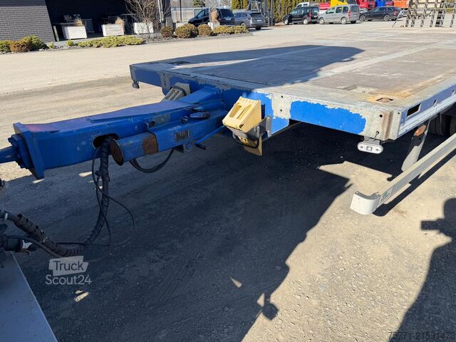 Low loader  ELBO PCS PRZYCZEPA TANDEMOWA Z NAJAZDAMI