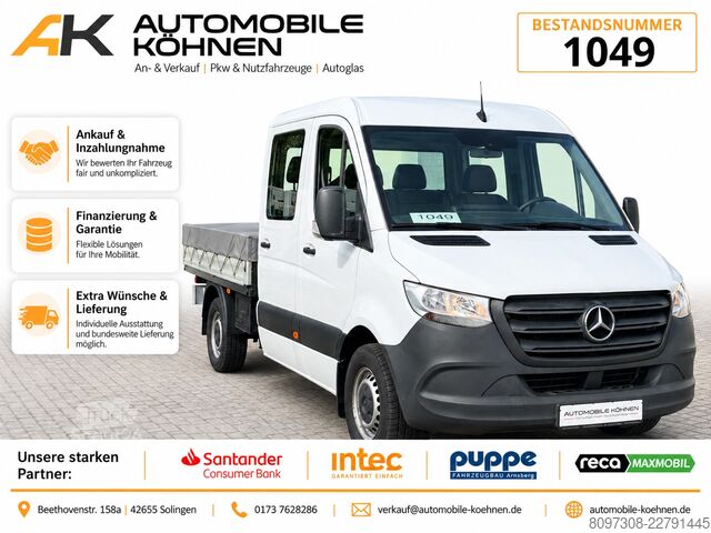 Pick-up furgonas Mercedes-Benz Sprinter 316CDI DOKA AHK   KLIMA   TÜV 07 28   NAVI