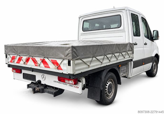 Pick-up furgonas Mercedes-Benz Sprinter 316CDI DOKA AHK   KLIMA   TÜV 07 28   NAVI
