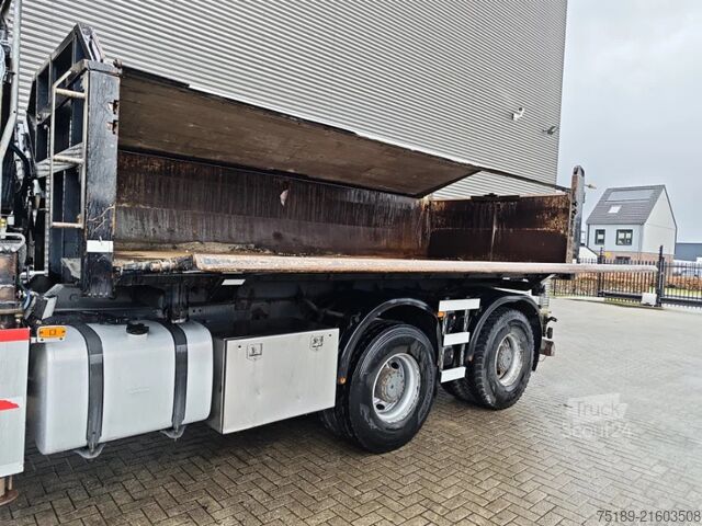 3-странен самосвал Ginaf X 3335 410 6x6 HMF 1643Z2 3 Seitenkipper Bordma...