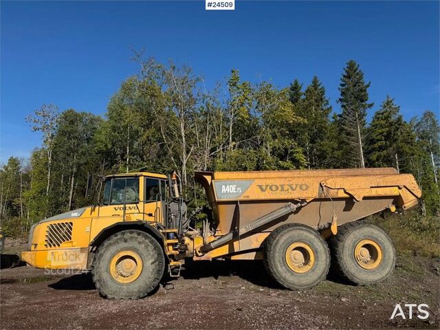Damperli kamyon Volvo A40 Articulated Dumper – Black Plate