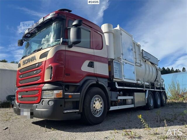 Emme aracı Scania R480 8x4 Vacuum & Jetting Truck