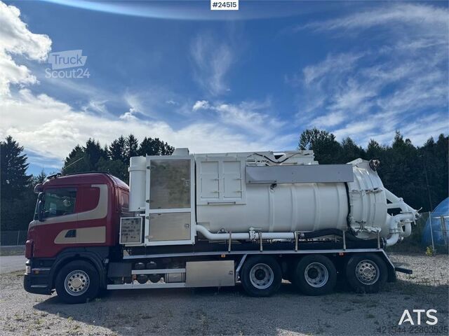 Emme aracı Scania R480 8x4 Vacuum & Jetting Truck