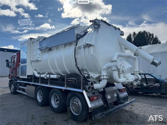 Emme aracı Scania R480 8x4 Vacuum & Jetting Truck