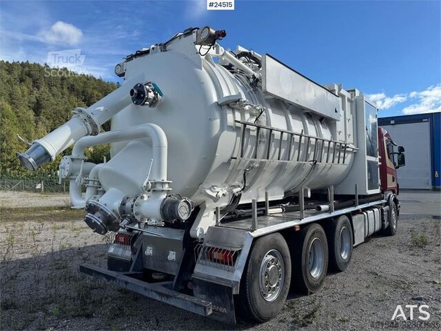Emme aracı Scania R480 8x4 Vacuum & Jetting Truck