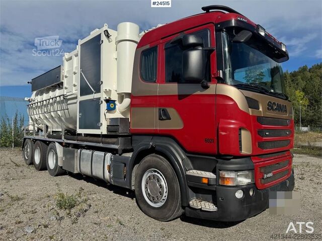 Emme aracı Scania R480 8x4 Vacuum & Jetting Truck
