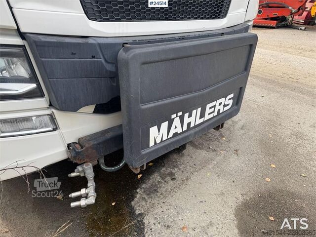 Yol süpürme aracı Scania R500 6x2 Suction Sweeper – Valair Body