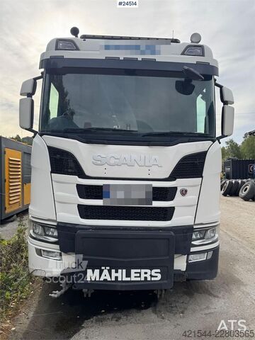 Yol süpürme aracı Scania R500 6x2 Suction Sweeper – Valair Body
