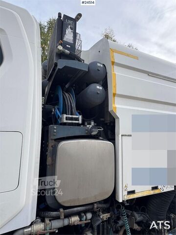 Yol süpürme aracı Scania R500 6x2 Suction Sweeper – Valair Body
