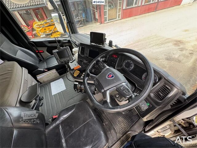 Yol süpürme aracı Scania R500 6x2 Suction Sweeper – Valair Body