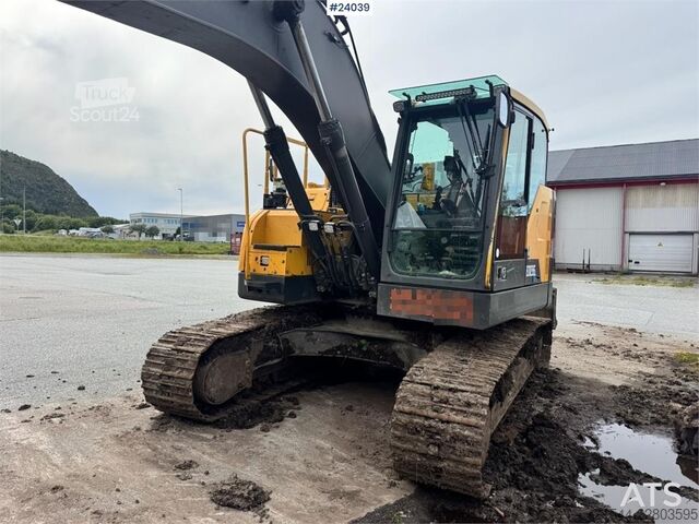  Volvo ECR235EL Excavator w/ Rototilt, 3 buckets, GPS and