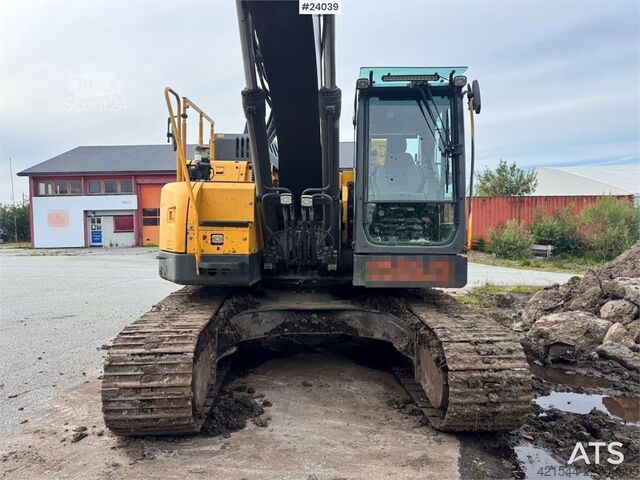  Volvo ECR235EL Excavator w/ Rototilt, 3 buckets, GPS and