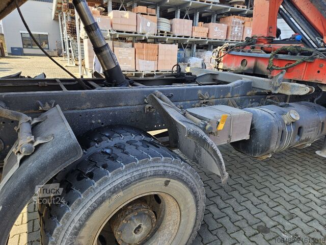 Sklápěcí vůz Mercedes-Benz 1828 BB Meiller Kipper Kran PK 9501