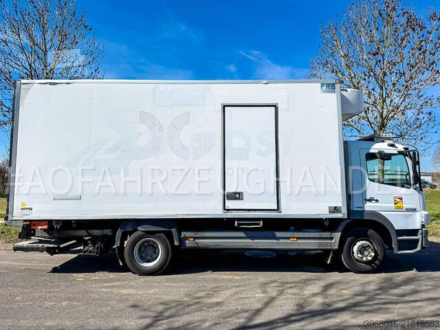 Camion frigorifique Mercedes Atego 1318 - Carrier - Rohrbahnen - Fleisch - Klima - Euro5