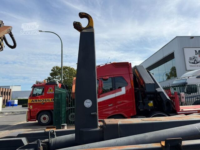 نظام ذراع الخطاف DAF CF 85.380 8x2 HOOKLIFT + CRANE PALFINGER PK1500...