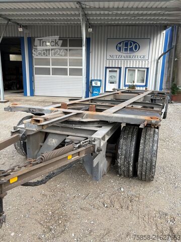 Swap chassis trailer x BDF Lafette Verzinkt HU 01/27 Zwilling