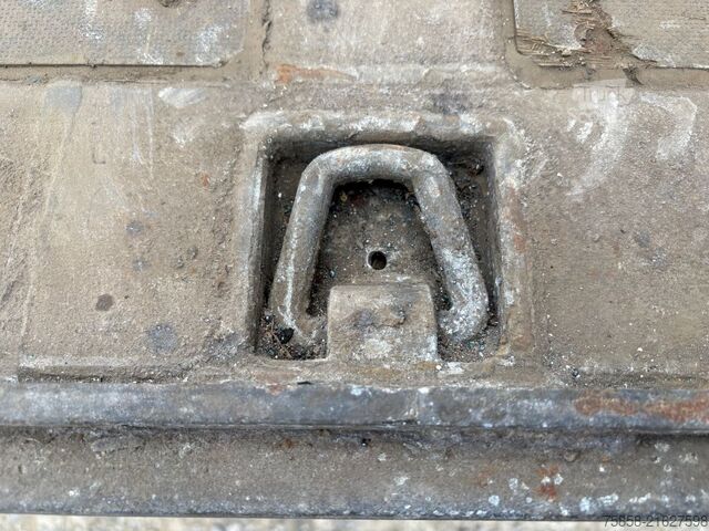 Swap body Wecon Verzinkte 8,25m BDF Plattform