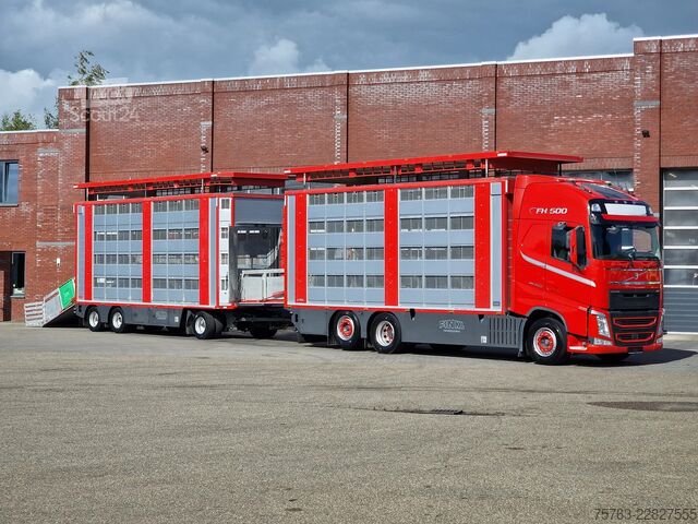 Viehtransport Volvo FH 13.500 6x2 - Livestock 4 deck Finkl + Finkl ...