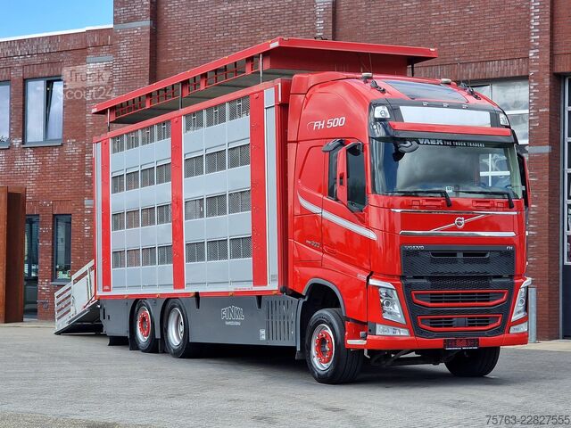 Viehtransport Volvo FH 13.500 6x2 - Livestock 4 deck Finkl + Finkl ...