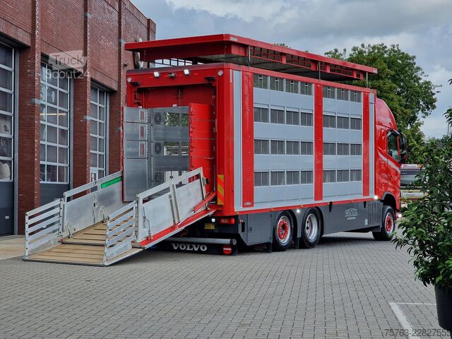Viehtransport Volvo FH 13.500 6x2 - Livestock 4 deck Finkl + Finkl ...