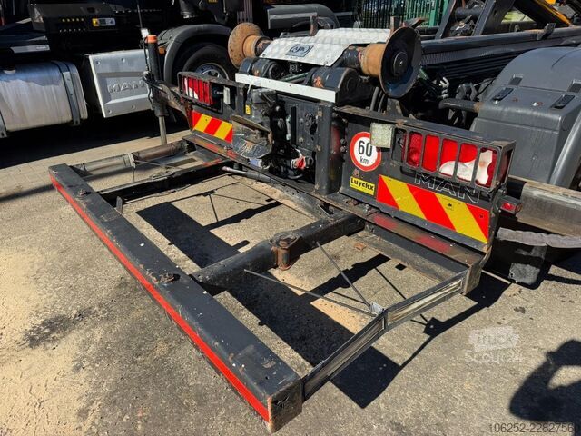 Containertransport (haakarmsysteem) MAN TGS 35.360 8x4 HOOKLIFT + CRANE EFFER 305 6S + ...