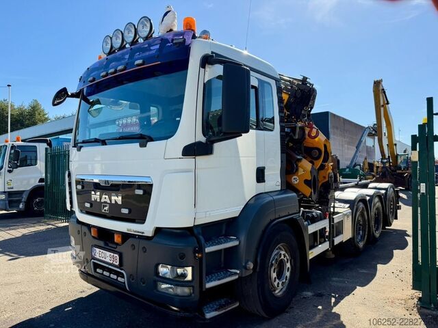 Kraanwagen MAN TGS 35.360 8x4 + KRAN EFFER 305 6S + JIB 4S + A...