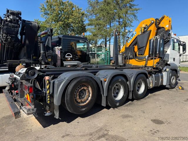 Kraanwagen MAN TGS 35.360 8x4 + KRAN EFFER 305 6S + JIB 4S + A...