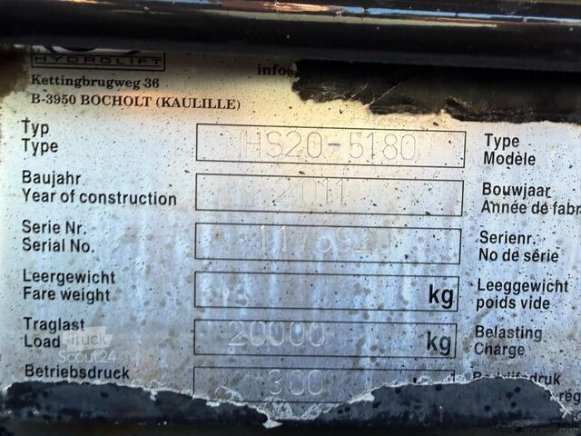 Kraanwagen MAN TGS 35.360 8x4 + KRAN EFFER 305 6S + JIB 4S + A...