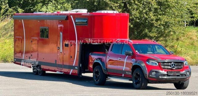 Pickup-camper MERCEDES-BENZ X 350 d 4 Matic mit Harbeck Wohnauflieger