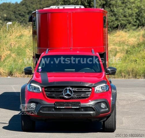 Pickup-camper MERCEDES-BENZ X 350 d 4 Matic mit Harbeck Wohnauflieger
