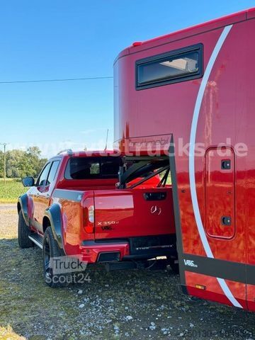 Pickup-camper MERCEDES-BENZ X 350 d 4 Matic mit Harbeck Wohnauflieger